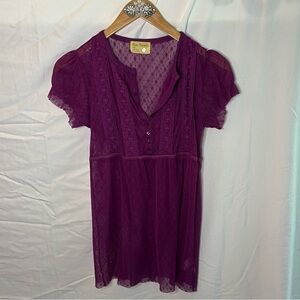 Free People Lace Top